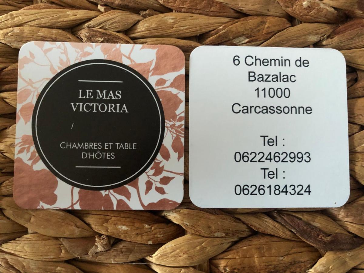 Le Mas Victoria - Chambres D'Hotes Avec Table D'Hotes-Parking Prive Ferme Carcassonne Eksteriør bilde
